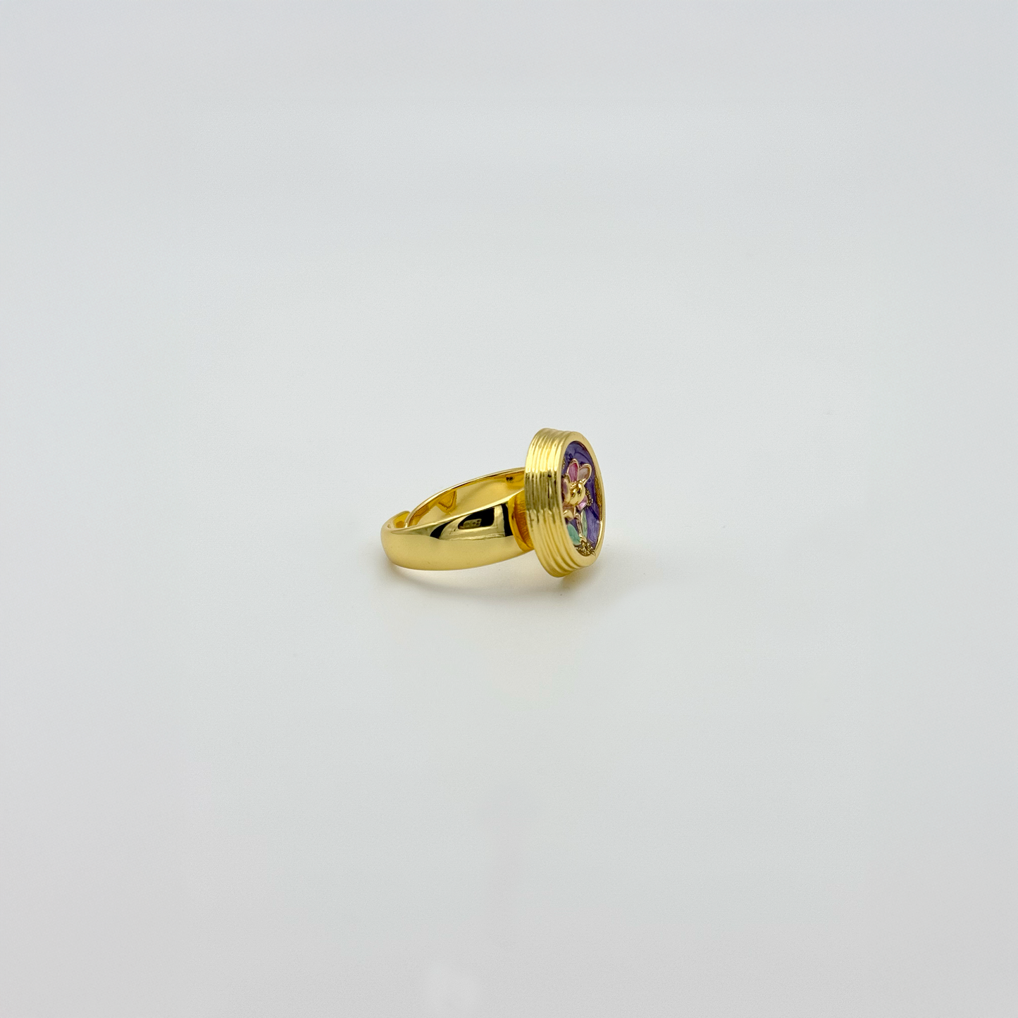 Lotus canvas ring