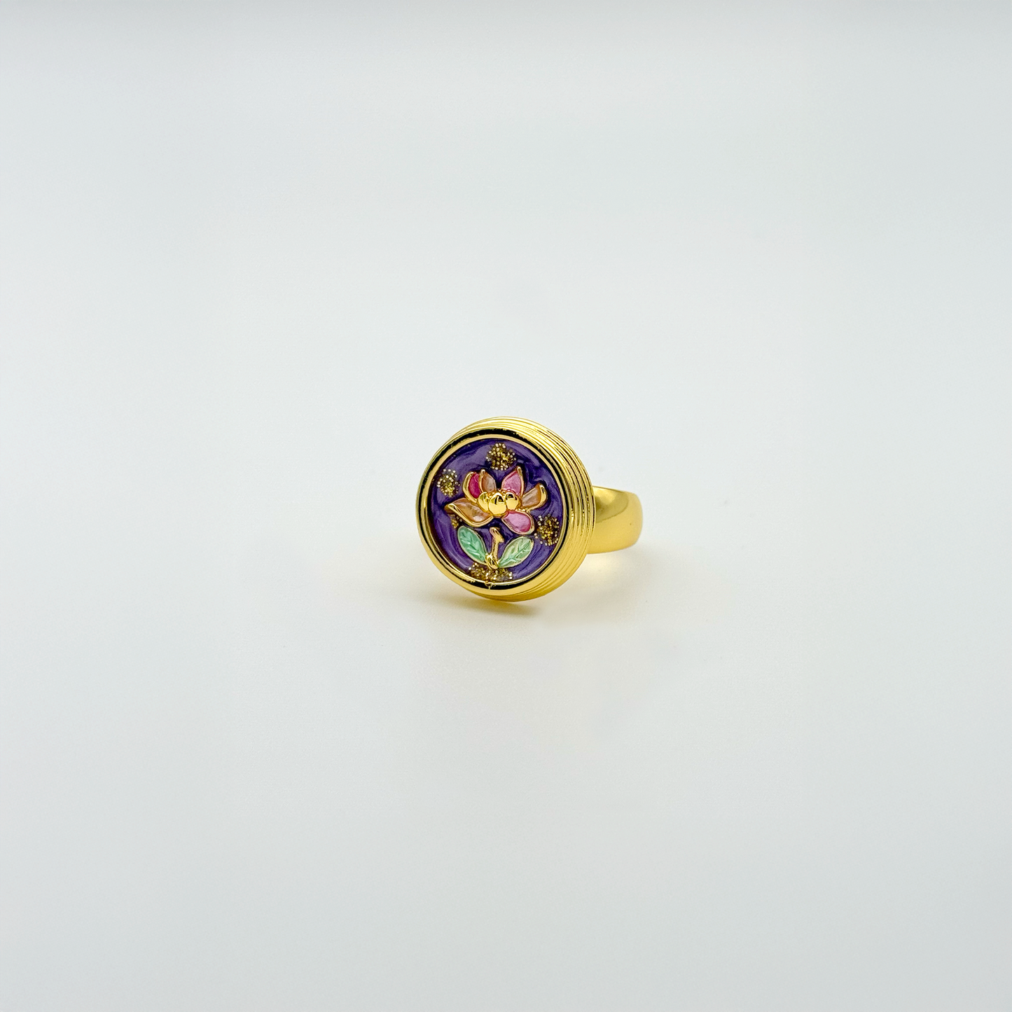 Lotus canvas ring