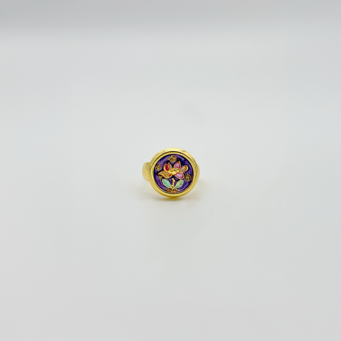 Lotus canvas ring