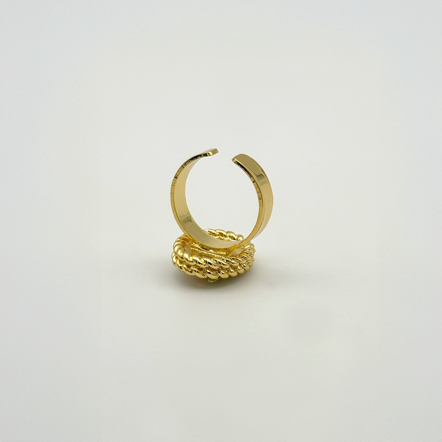 Tulip canvas ring