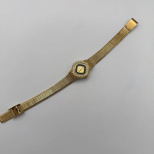 Black sparkles Watch